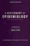 Dictionary of Epidemiology Cover Image