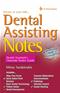Dental Assisting Notes: Dental Assistants Chairside Pocket Guide Cover Image