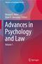 Advances in Psychology and Law: Volume 1 Cover Image