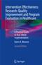 Intervention Effectiveness Research: Quality Improvement and Program Evaluation Cover Image
