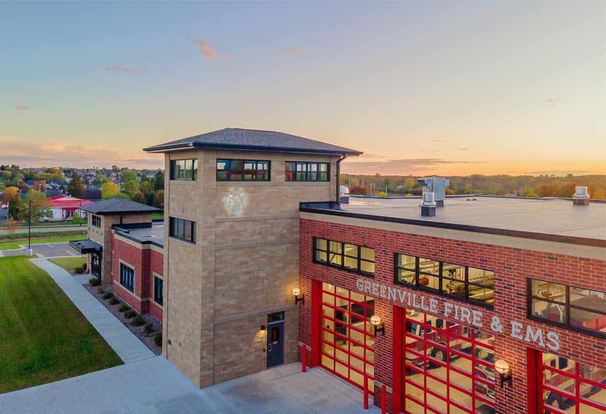 Miron Construction Greenville Fire & Safety Building
