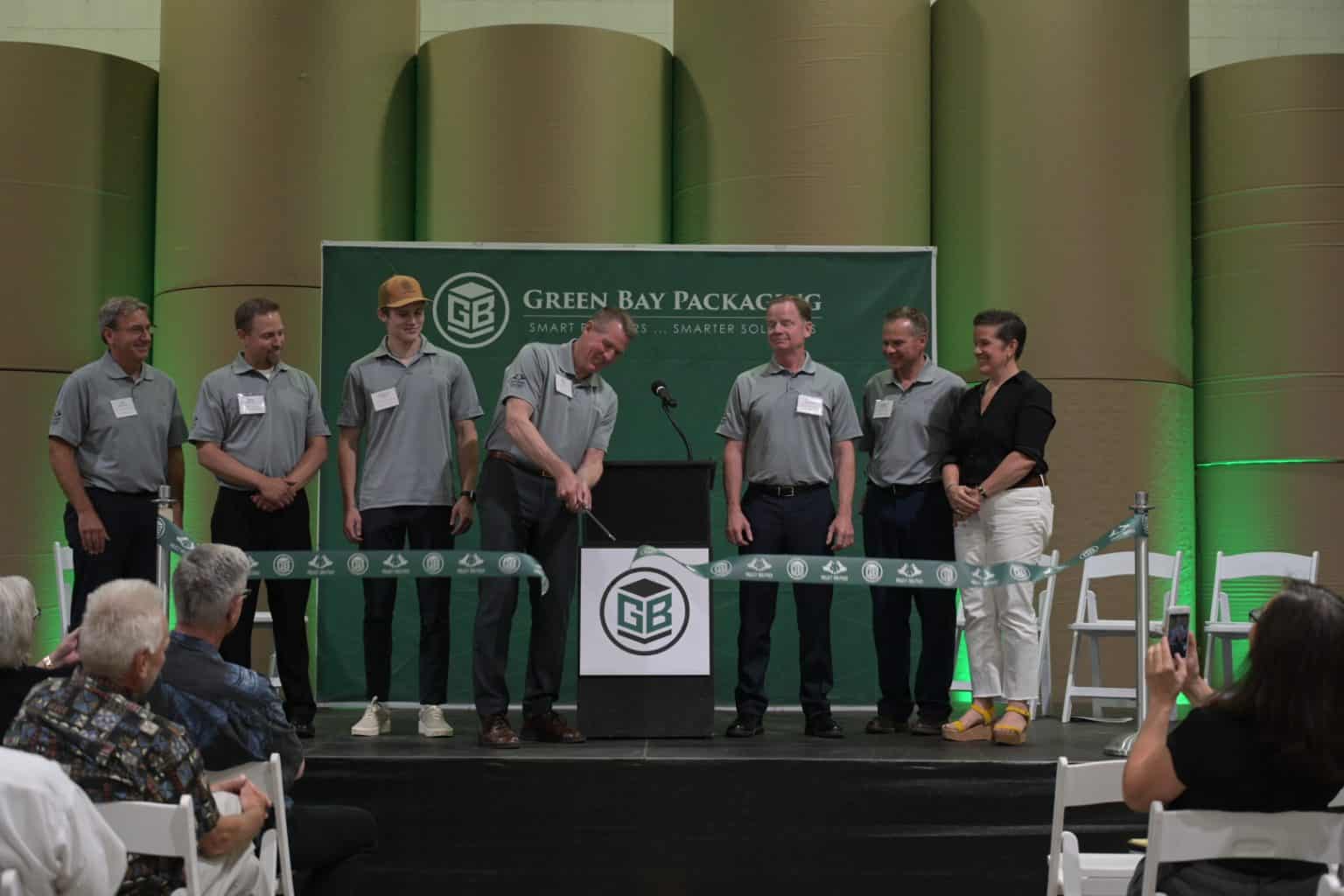 Miron Construction | Green Bay Packaging Dedicates New Recycled Paper Mill