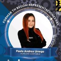 FORMAR TH - BEGOM REPRESENTACIONES Employee Paula Urrego Romero's profile photo