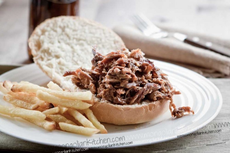 Braised Pulled Pork with Jack Daniels BBQ Sauce