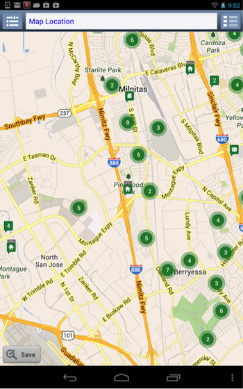 红鳍聚合地图标记