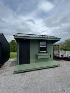 8x10 Chicken Coop Porch