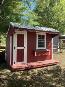 8x10 Chicken Coop Porch