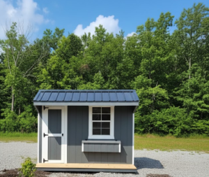 8x10 Chicken Coop Porch