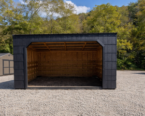 10x16 Run-In Shed