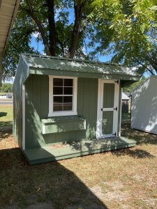 8x10 Chicken Coop Porch