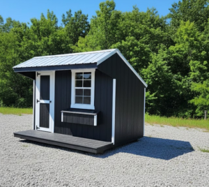 8x10 Chicken Coop Porch