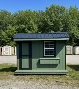 8x10 Chicken Coop Porch