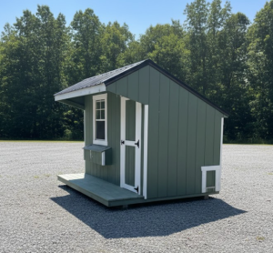 8x10 Chicken Coop Porch