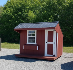 8x10 Chicken Coop Porch