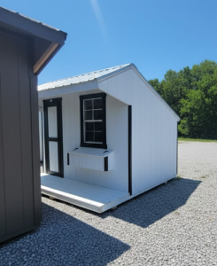 8x10 Chicken Coop Porch