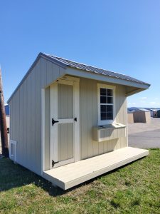 8x10 Chicken Coop Porch