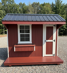 8x10 Chicken Coop Porch