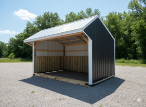 12x16 Run-In Shed