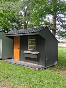 8x10 Chicken Coop Porch
