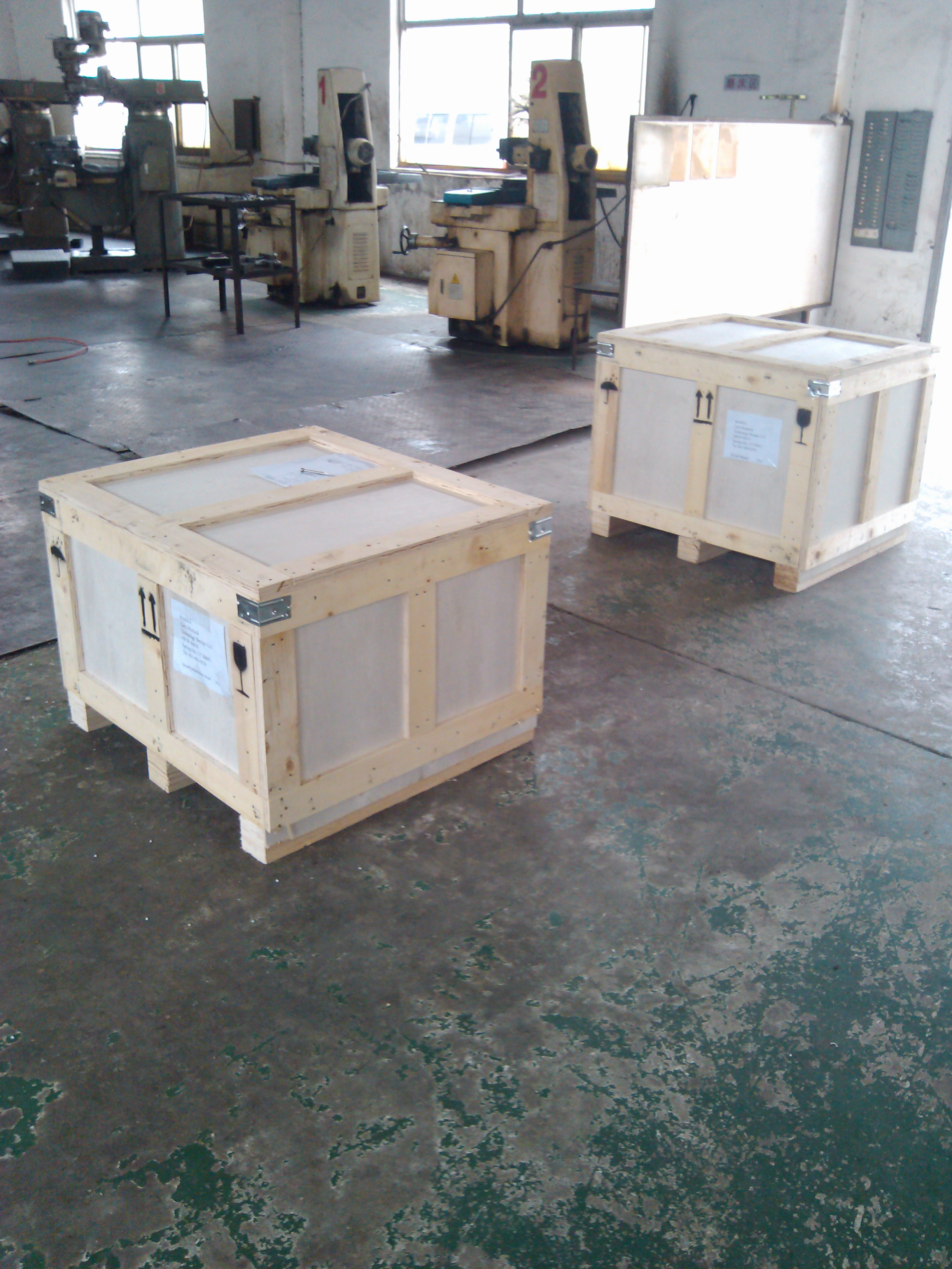 Orapup Mold in crate