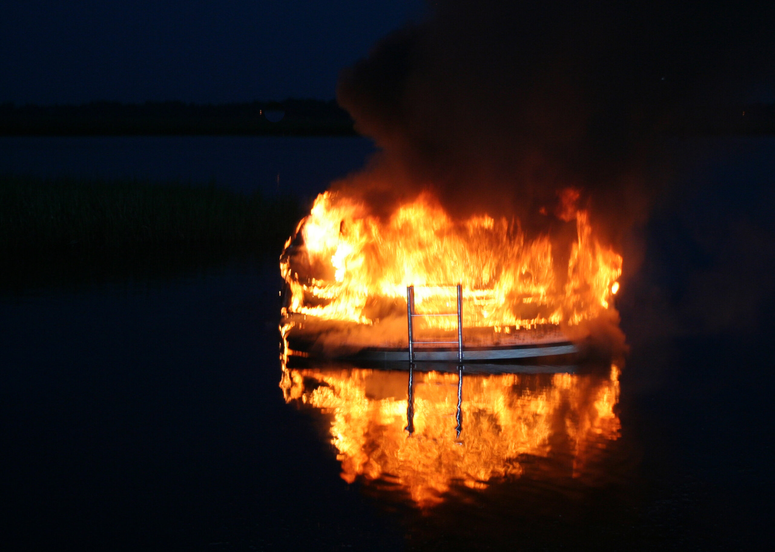 Burning Trawler Burning Trawler