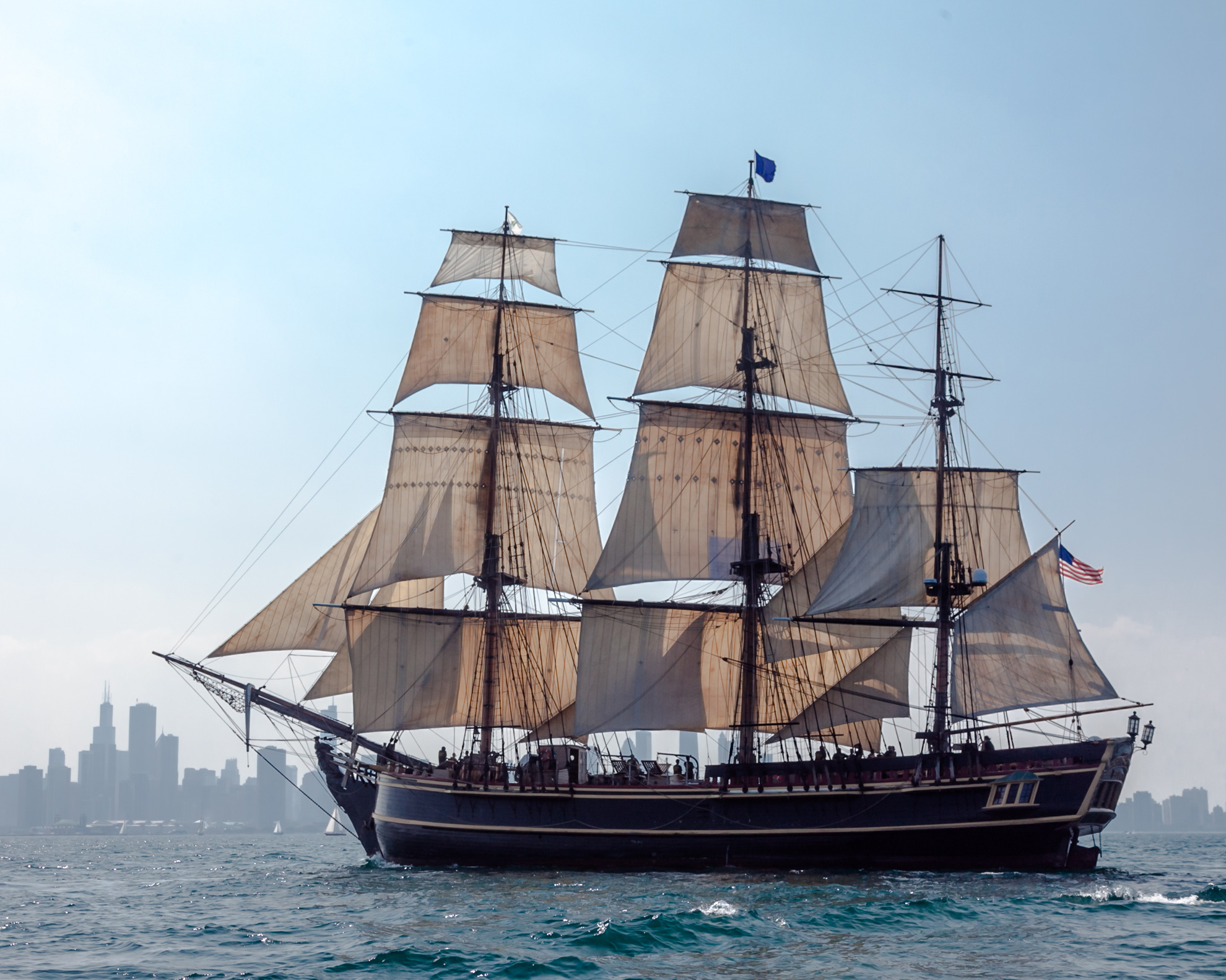 HMS Bounty II Off Chicago