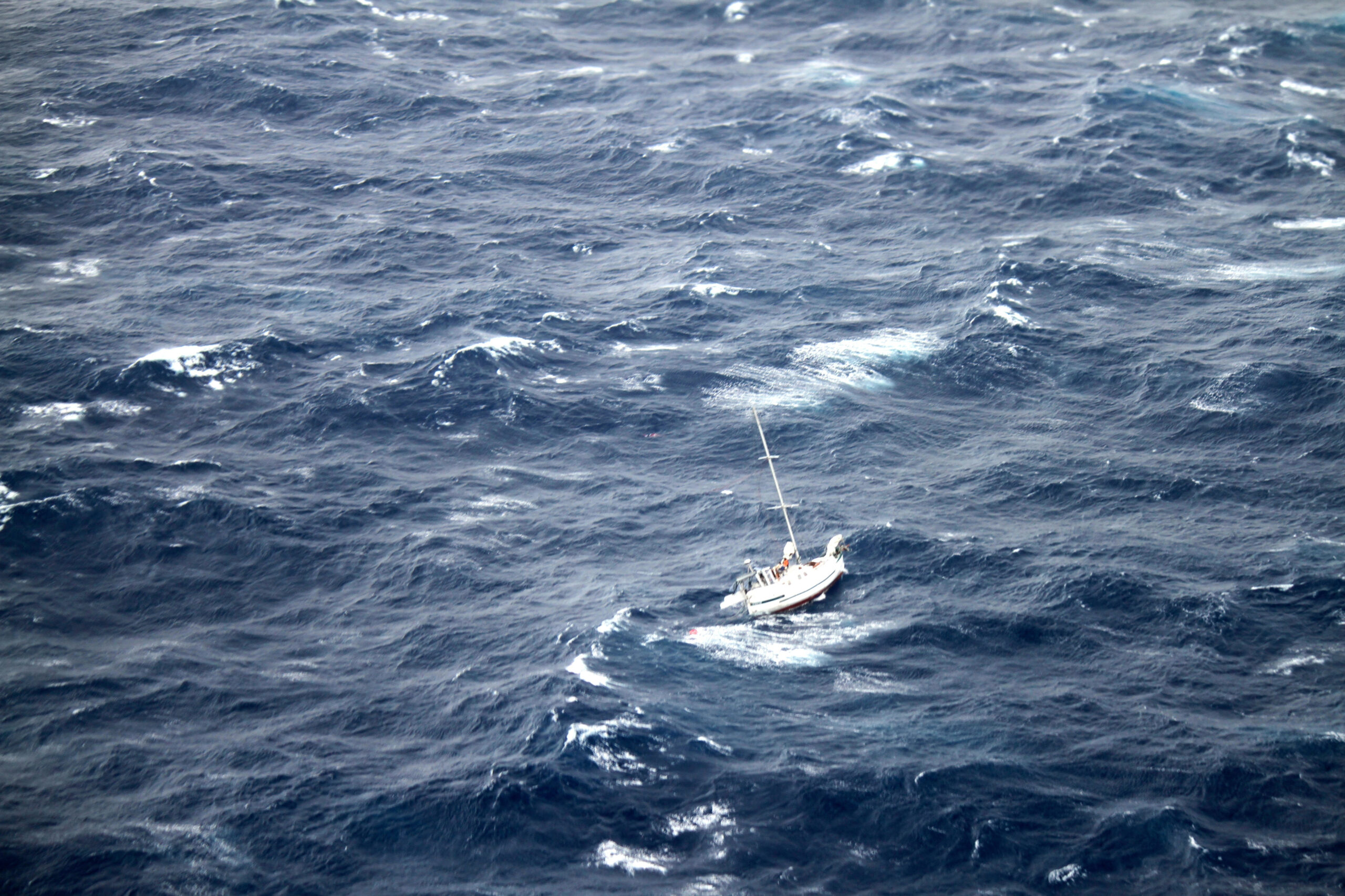 Rescue underway for sailboat caught in Hurricane Julio