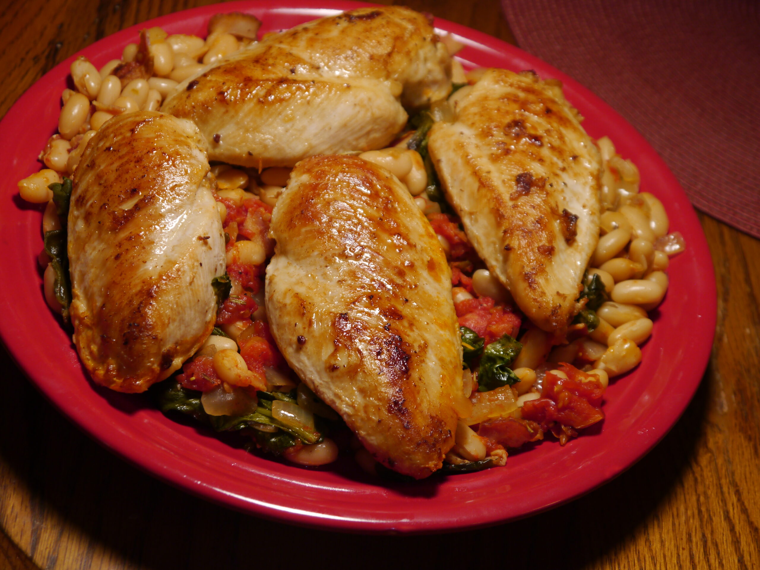 Baked Tuscan Chicken Baked Tuscan Chicken