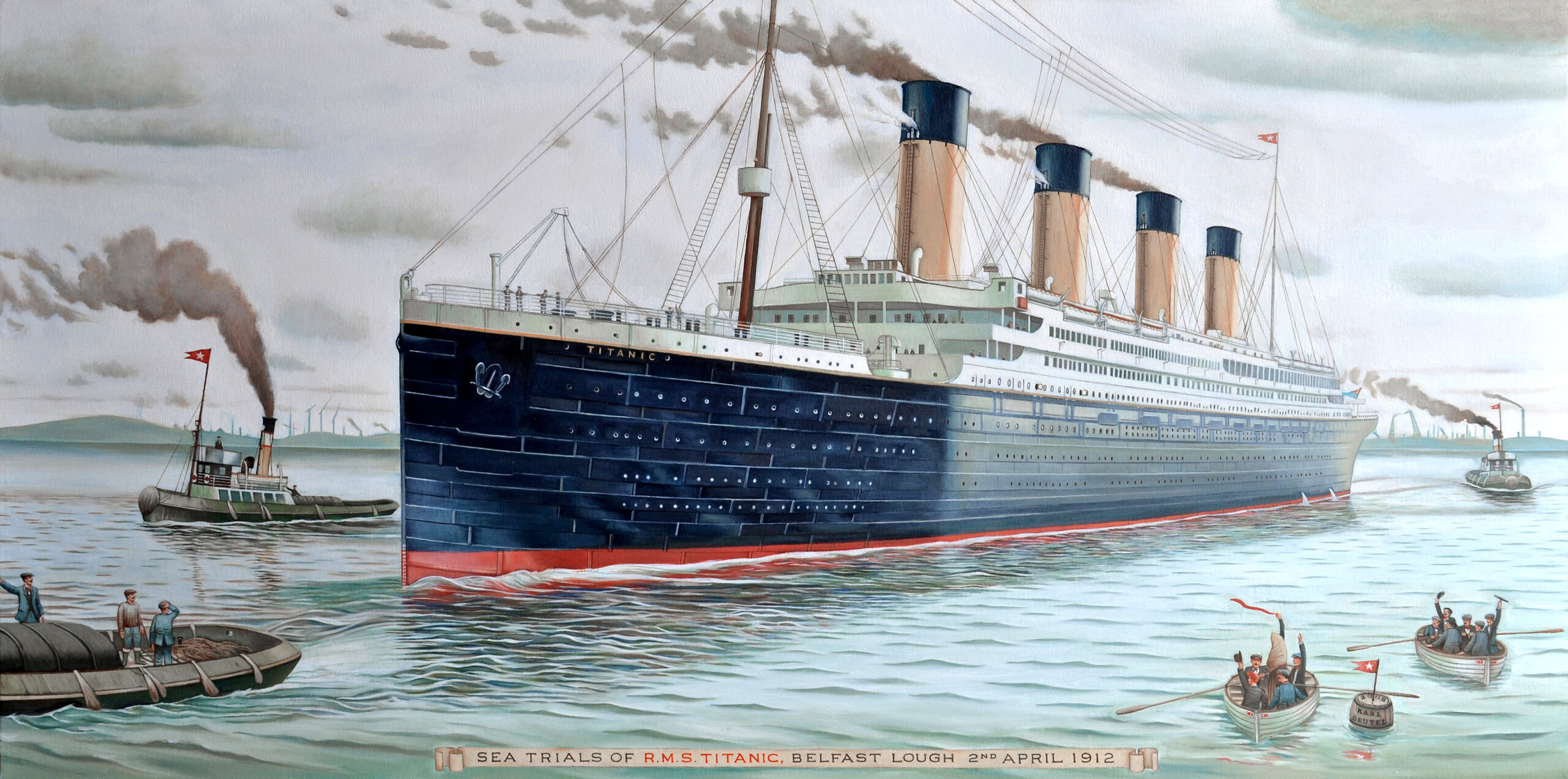 Sea_Trials_of_RMS_Titanic,_2nd_of_April_1912 Sea_Trials_of_RMS_Titanic,_2nd_of_April_1912