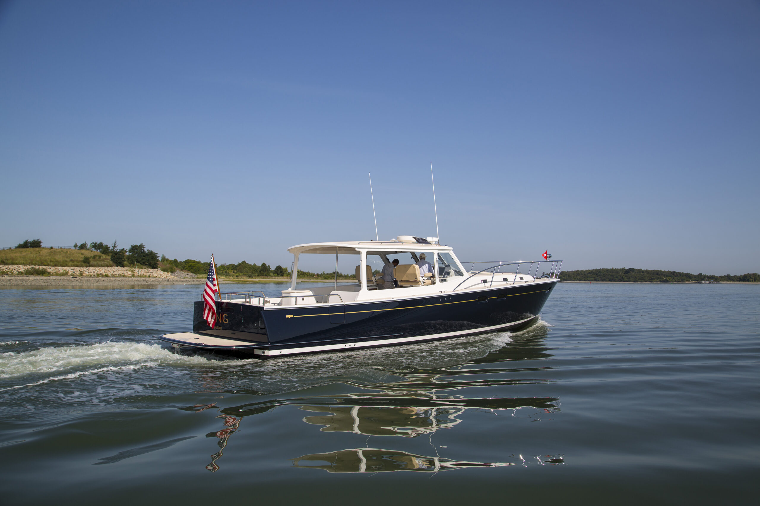 MJM 50 Zing running in Weymouth, MA.
