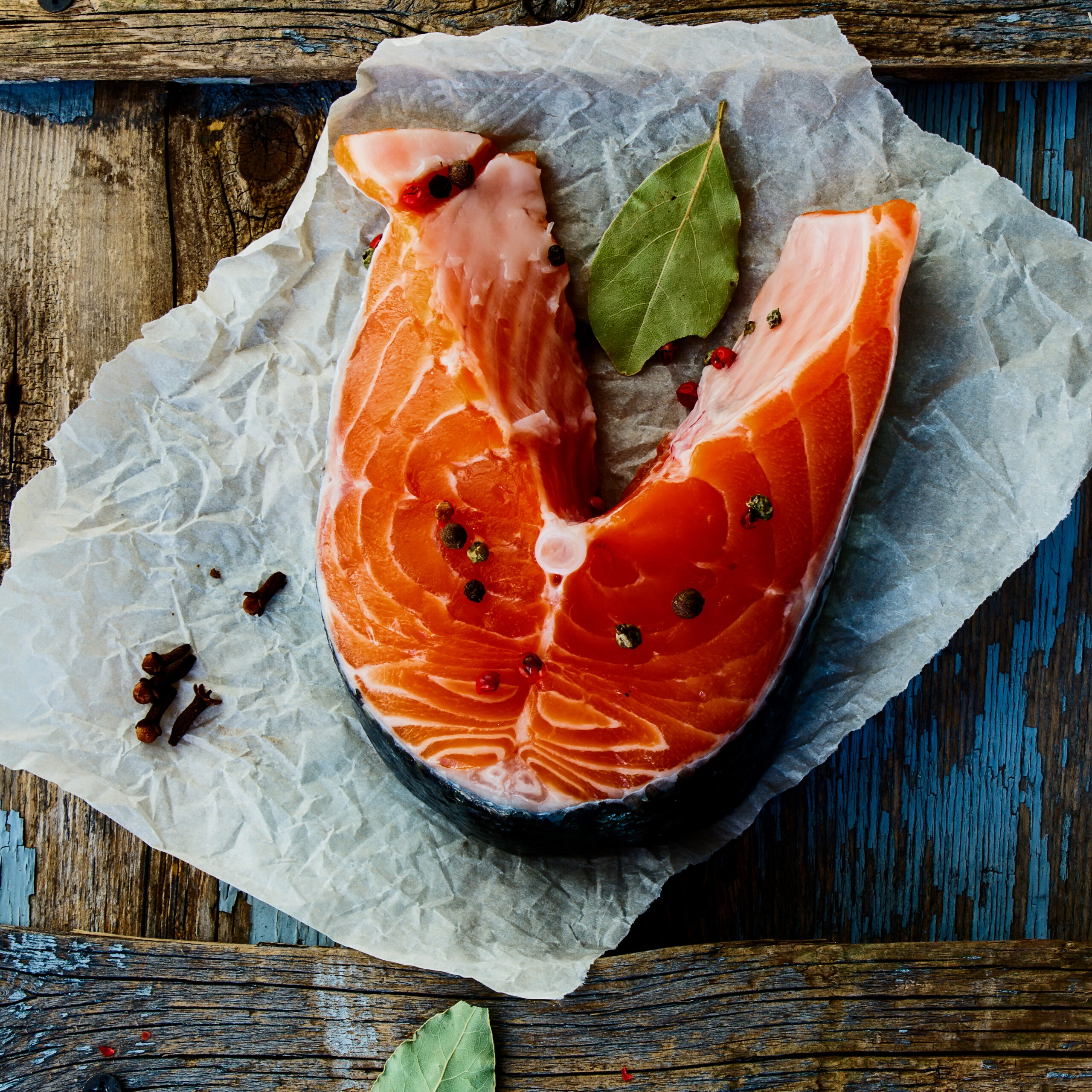 Square Salmon Square Salmon