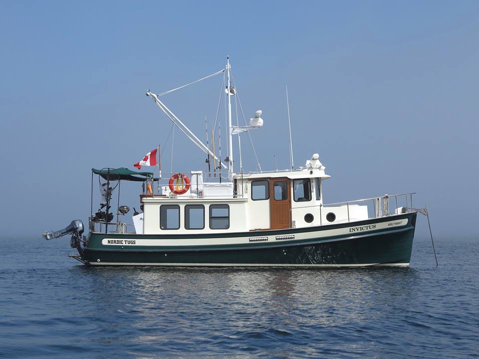 Nordic tug with kicker Nordic tug with kicker