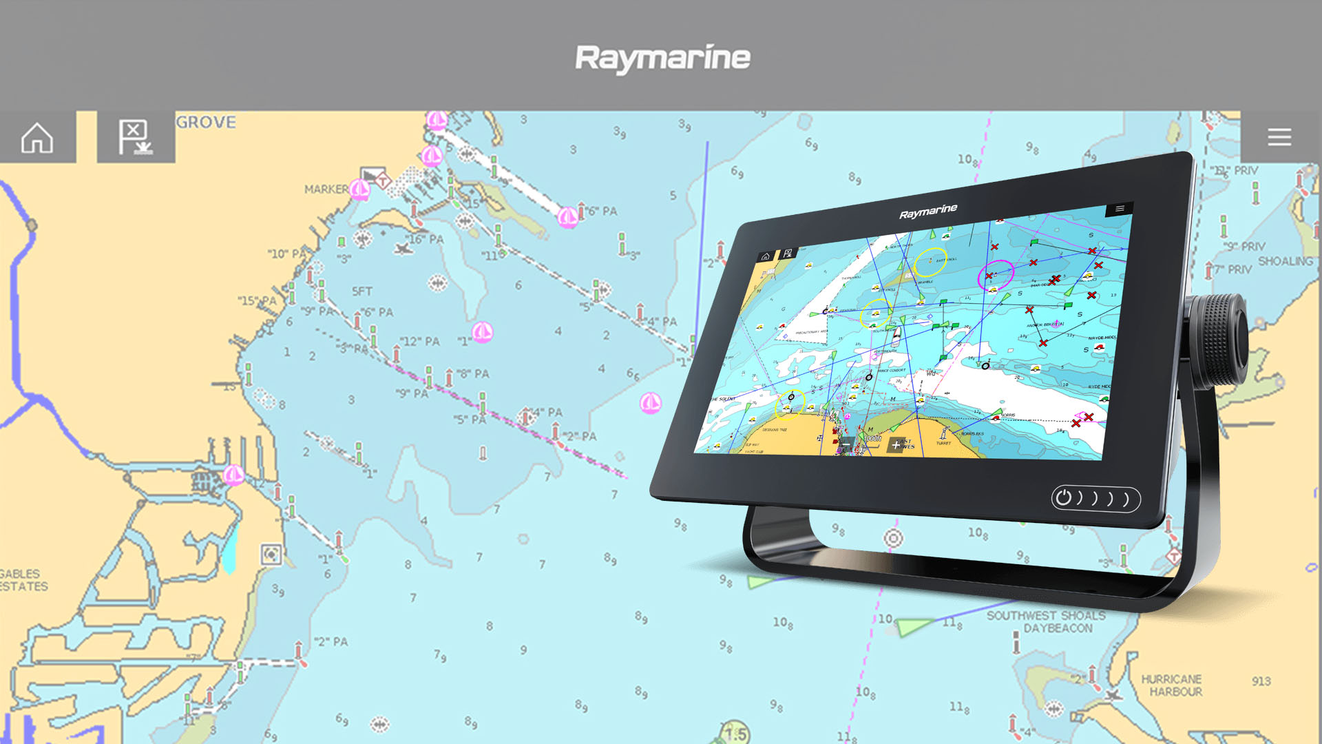 RayMarine Sponsored header