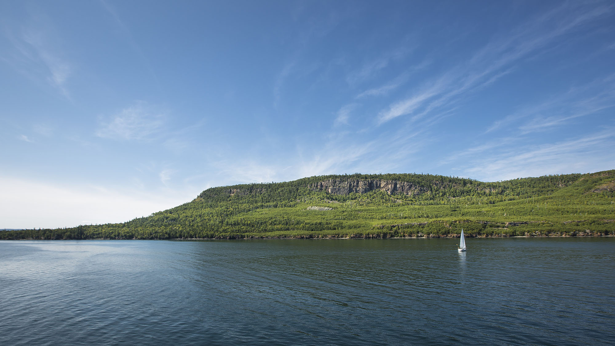 Sailing in Superior