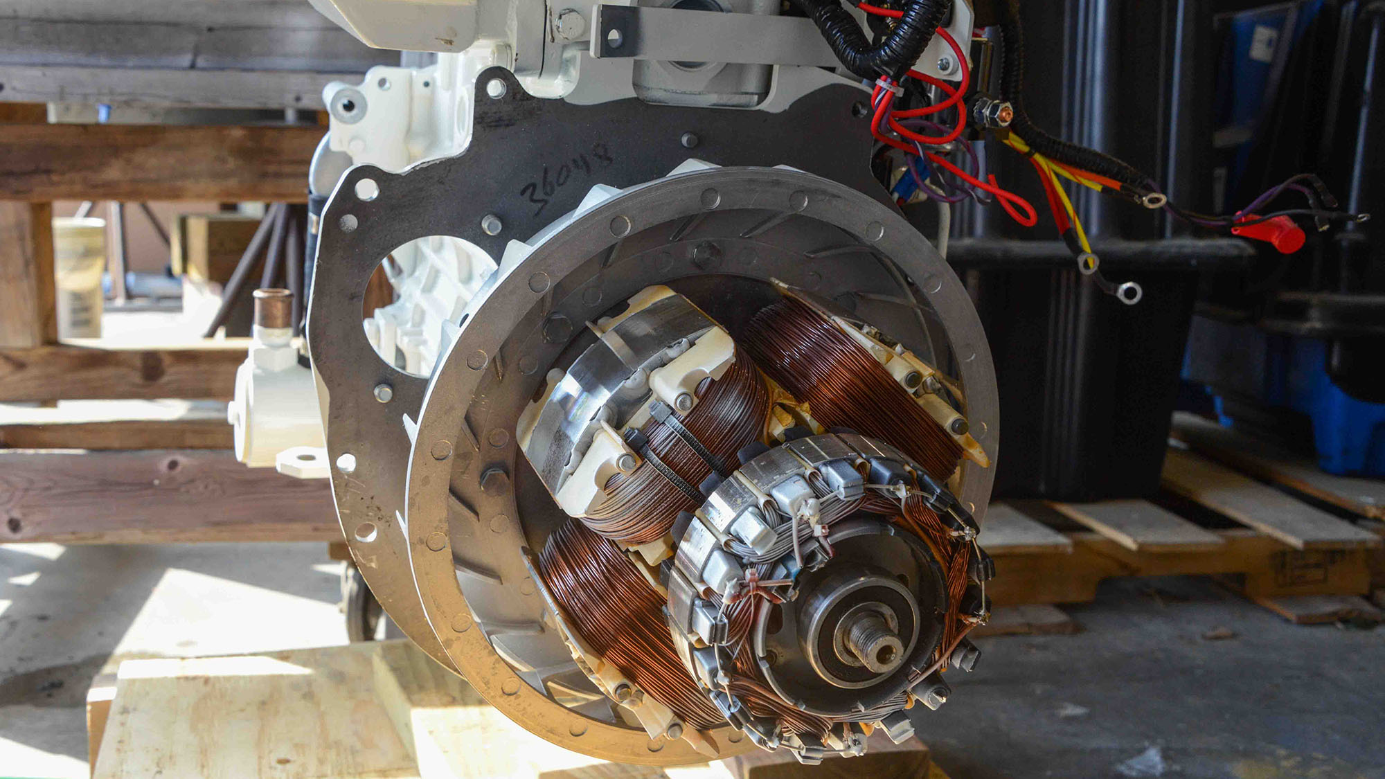 generator armature adjusted generator armature adjusted