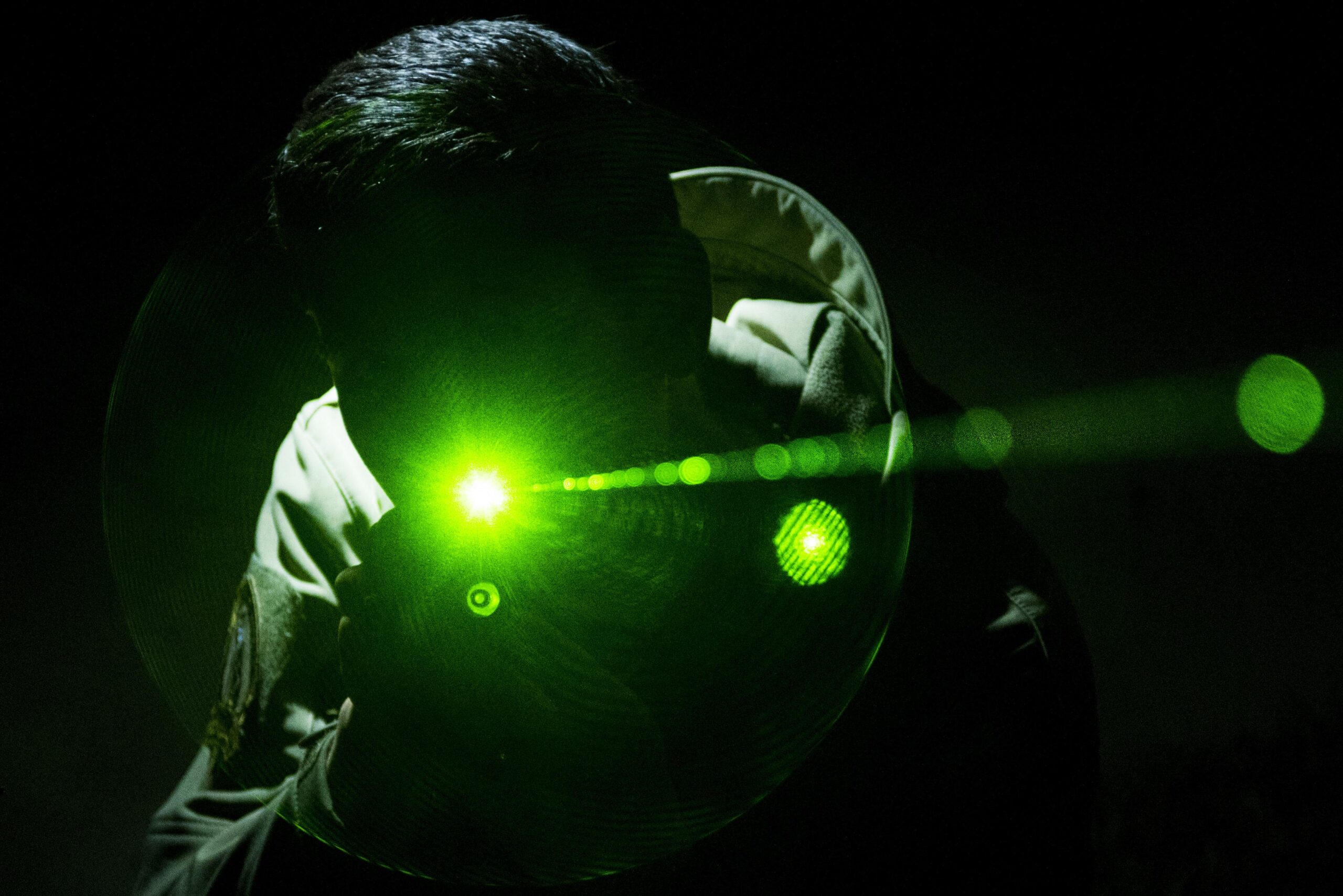 Laser villain