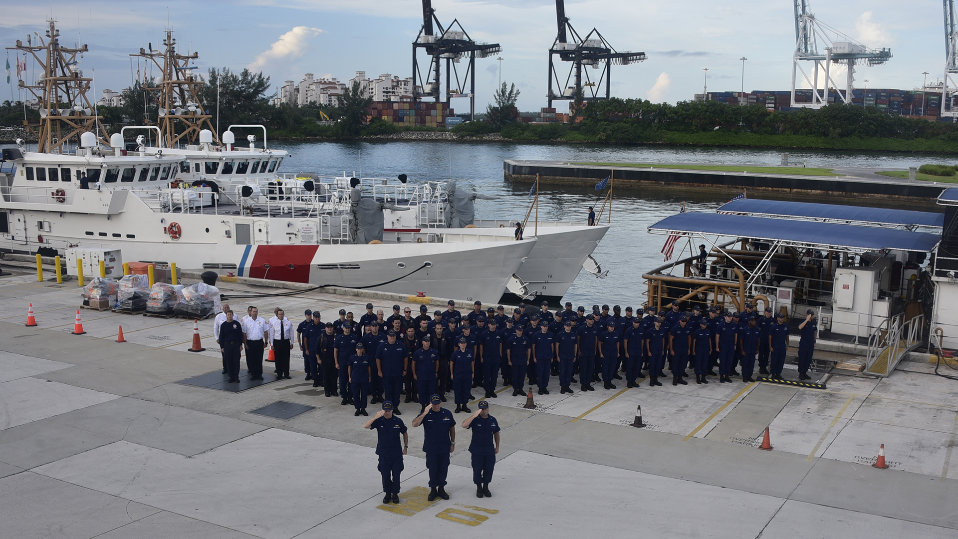 Coast Guard mobilizes