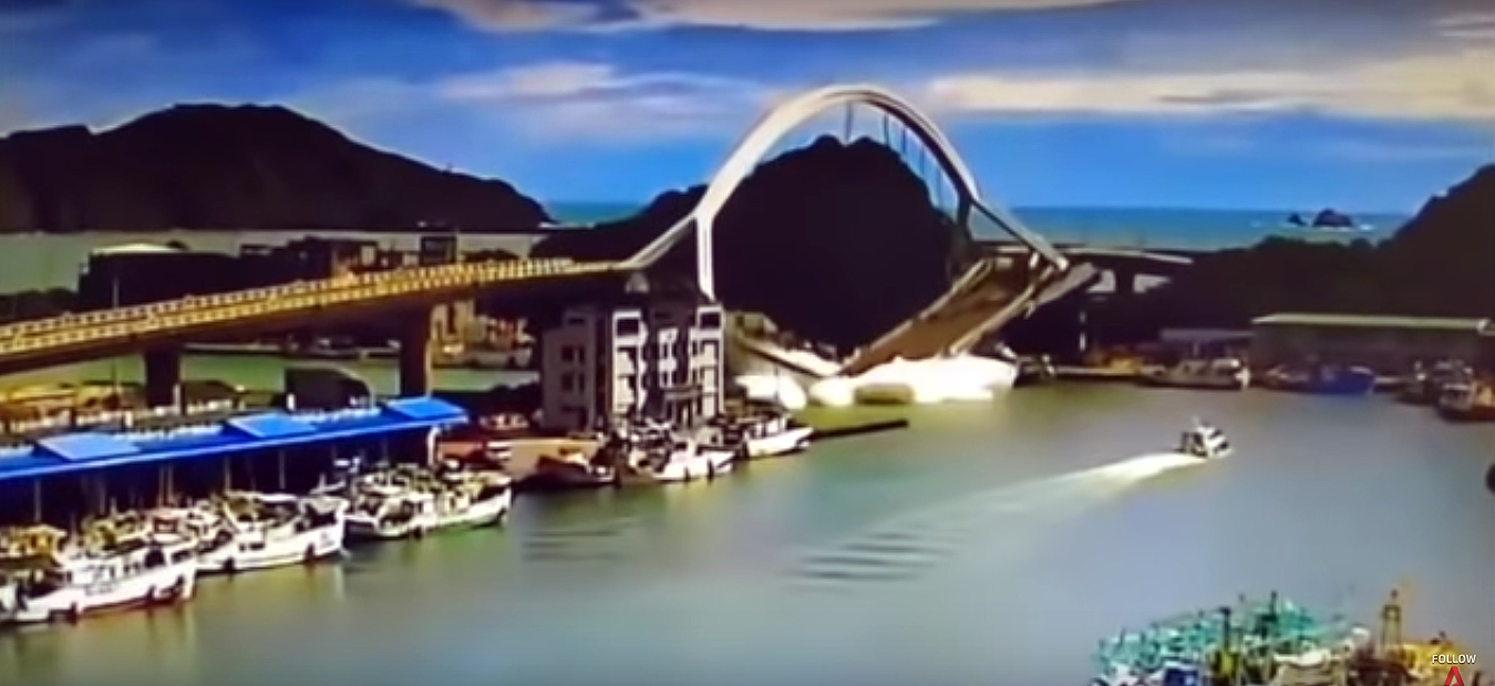 Bridge plunge Taiwan Bridge plunge Taiwan
