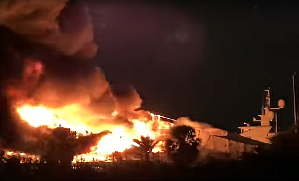 Lauderdale yacht fire
