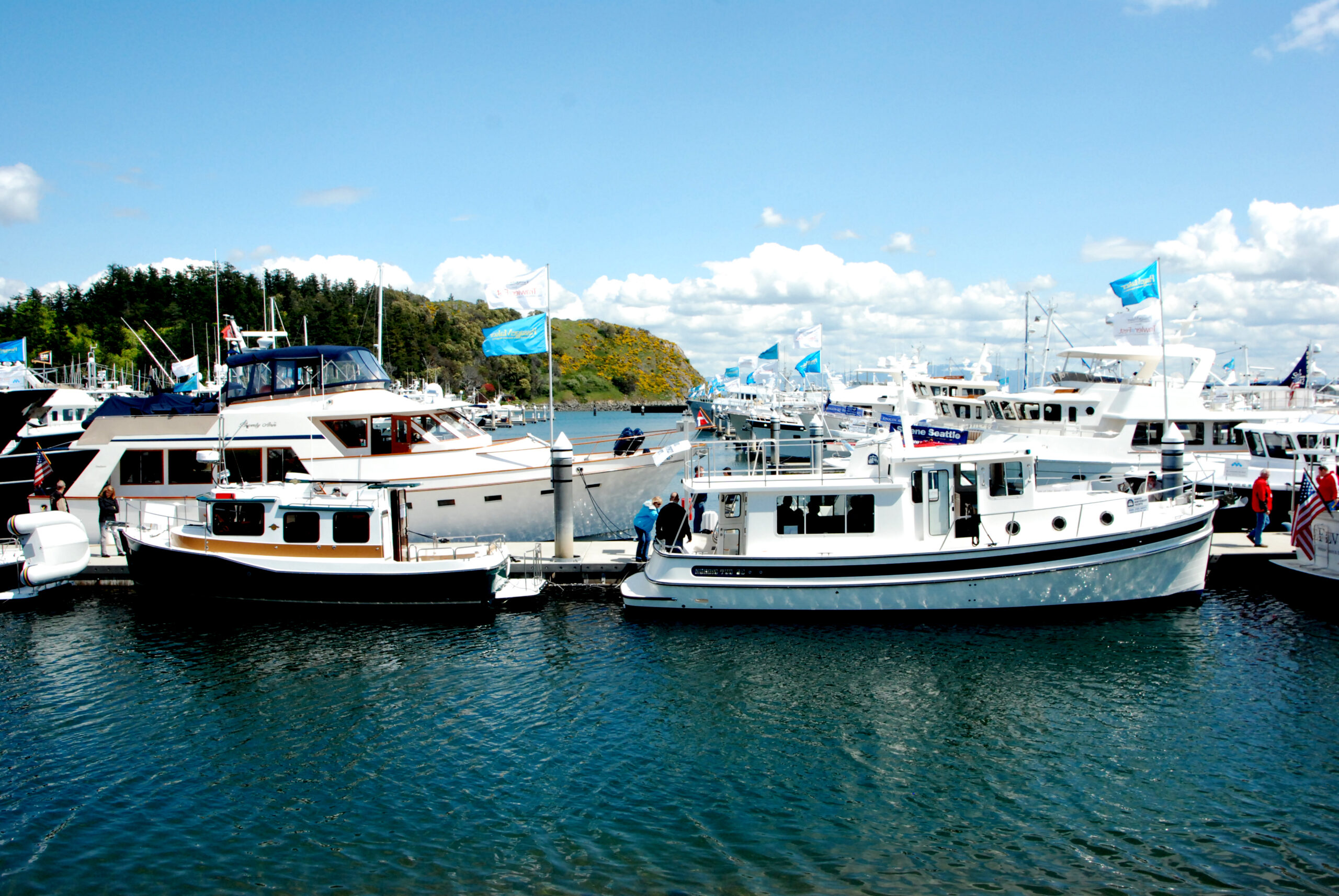 TrawlerFest Dock Shot
