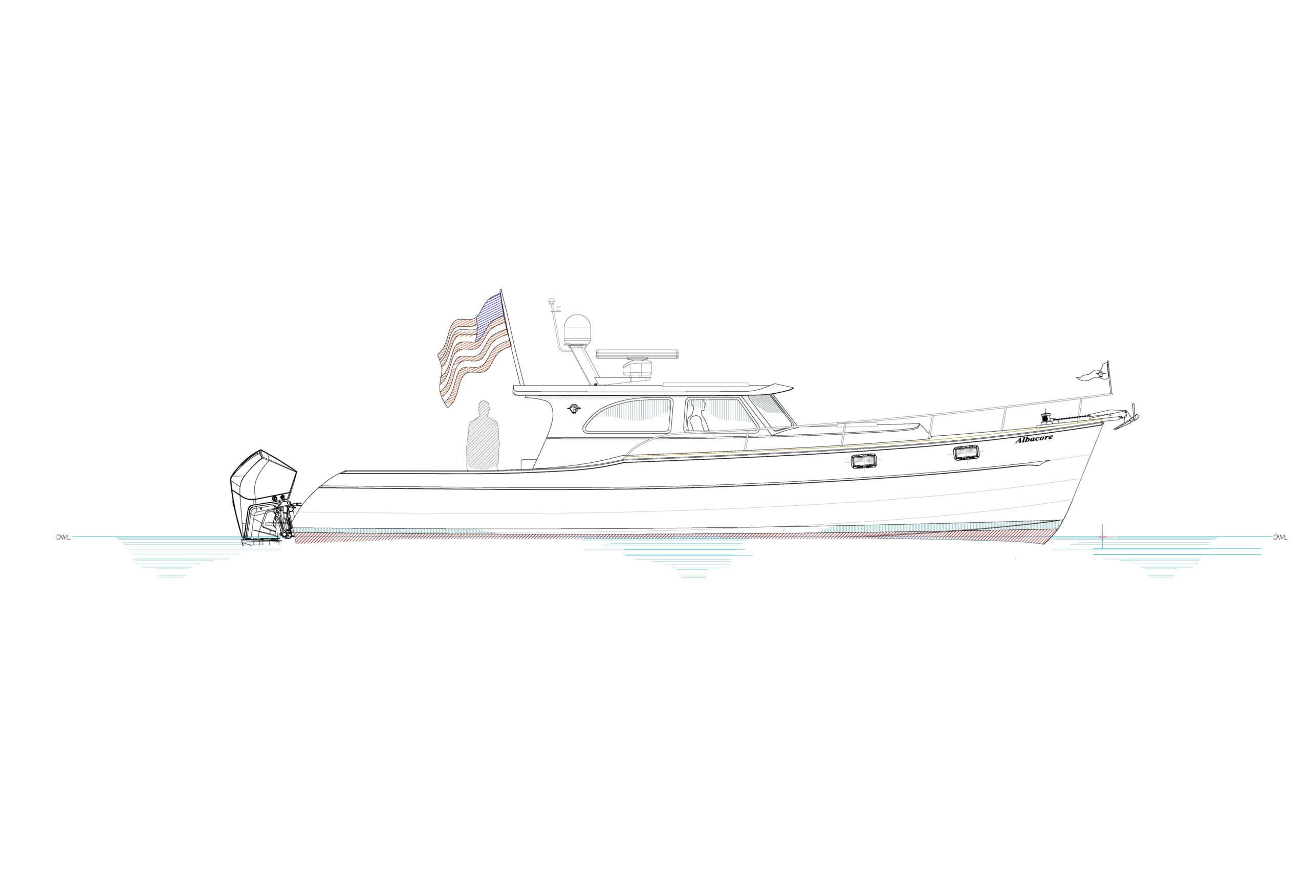 Albacore 40 profile Albacore 40 profile