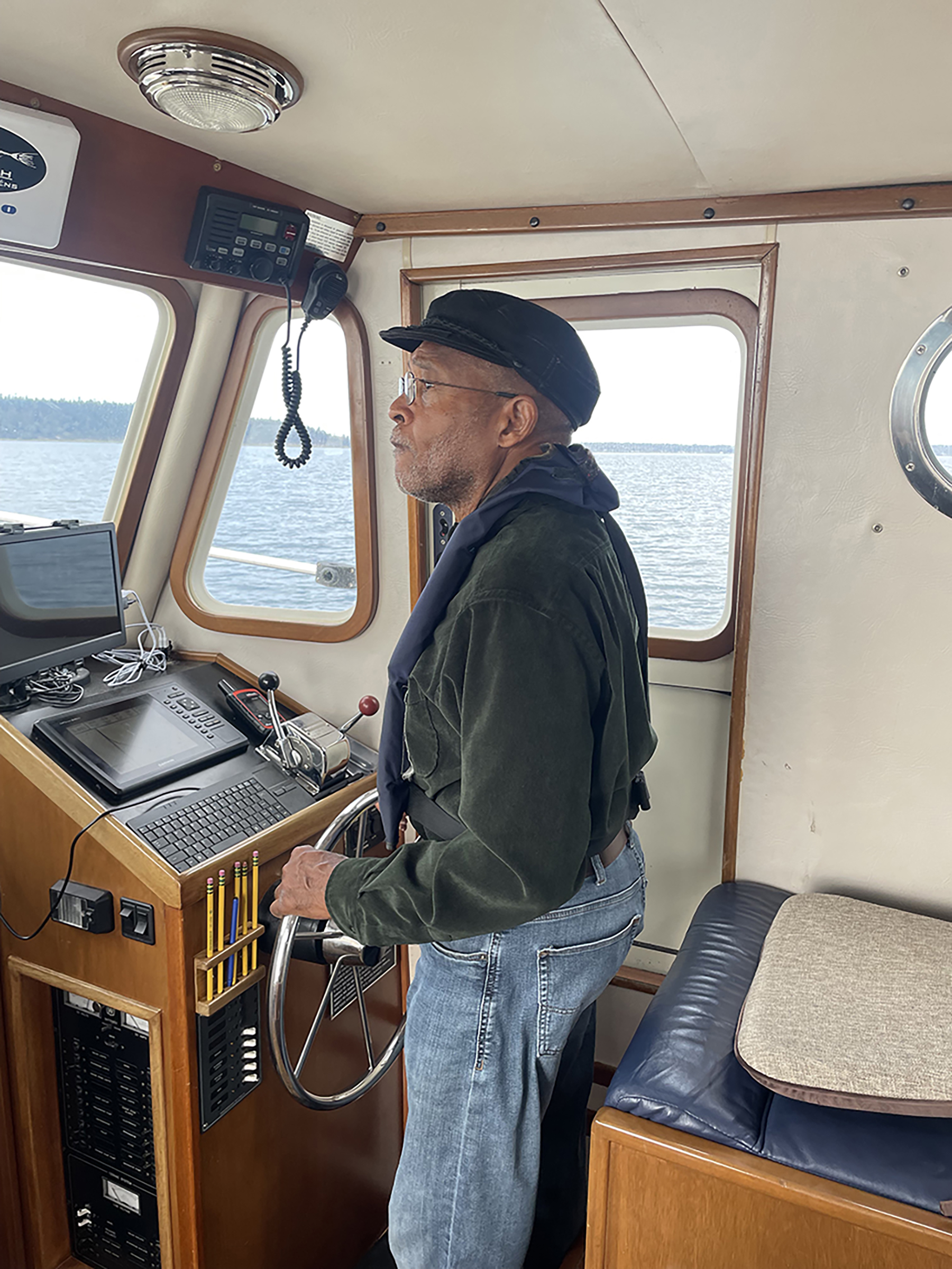 Clyde At Helm #2 Clyde At Helm #2