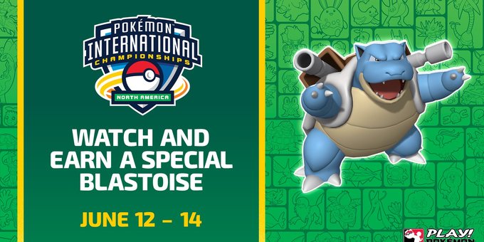 Get a Blastoise for the North America International Championship 2026