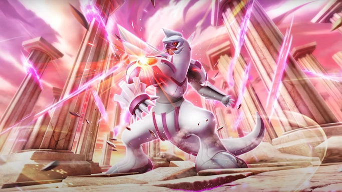 Palkia from the Space Time Showdown trailer