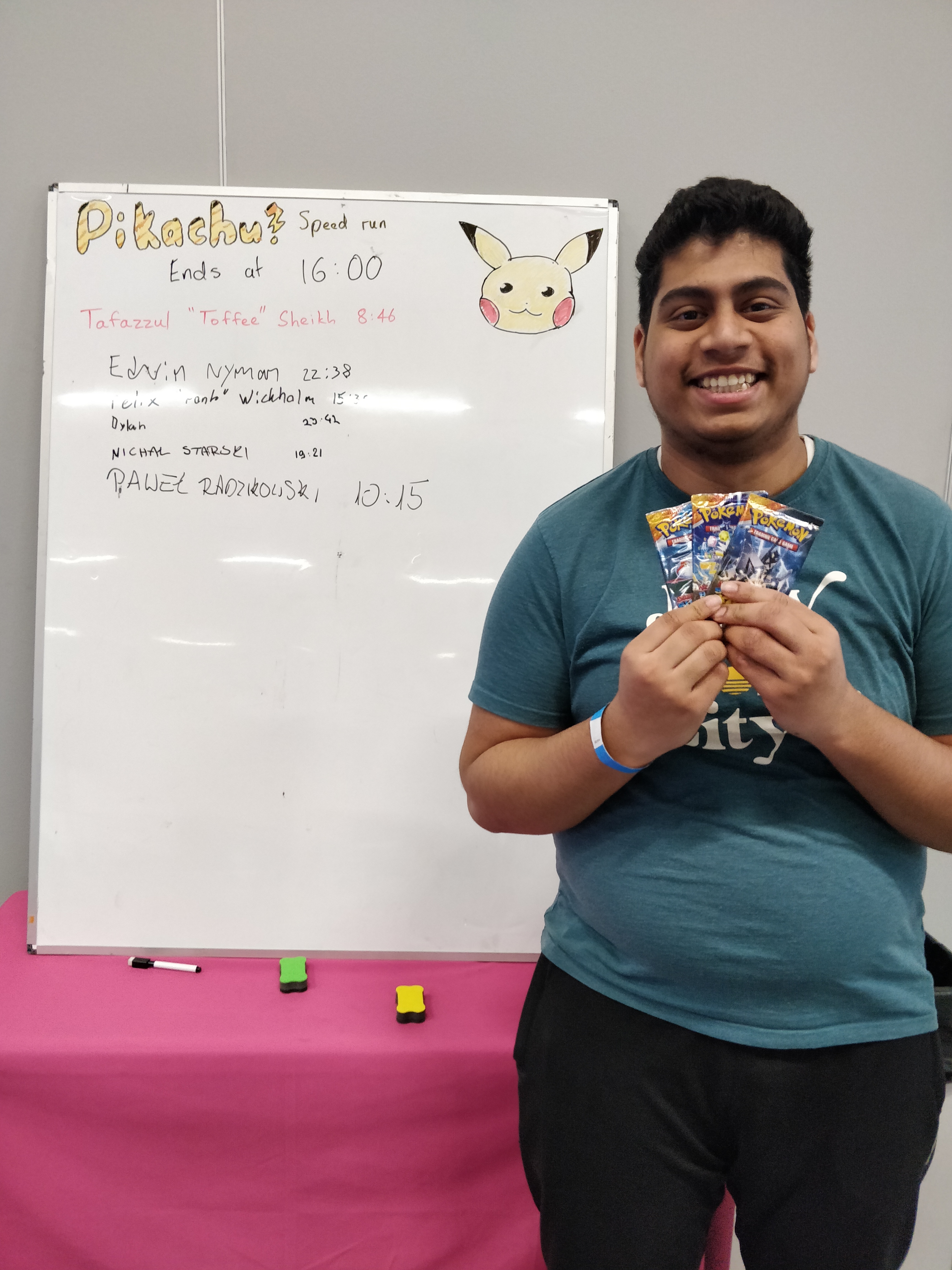 Pikachu speed run challenge