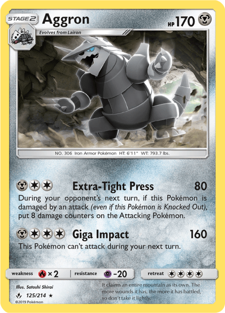 Aggron Unbroken Bonds