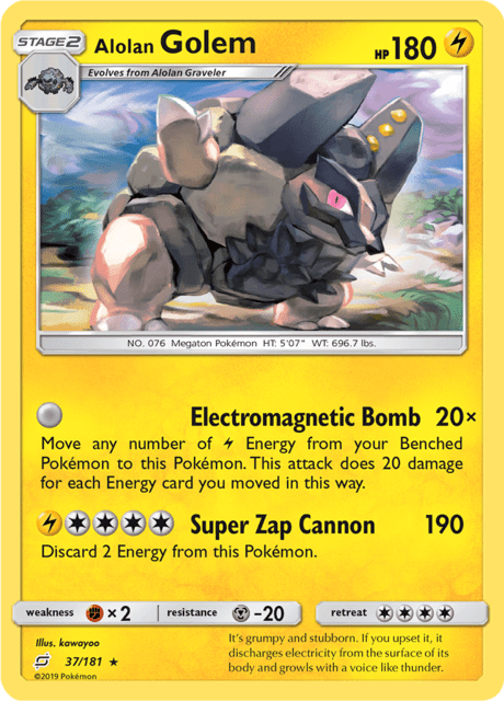 Alolan Golem Team Up