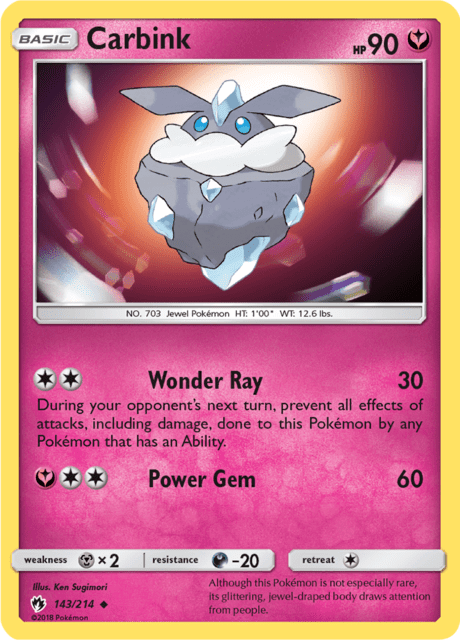 Carbink Lost Thunder