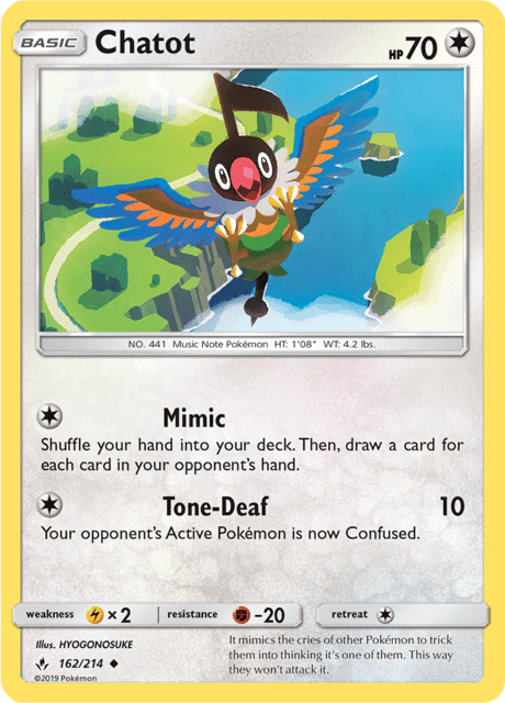 Chatot Unbroken Bonds
