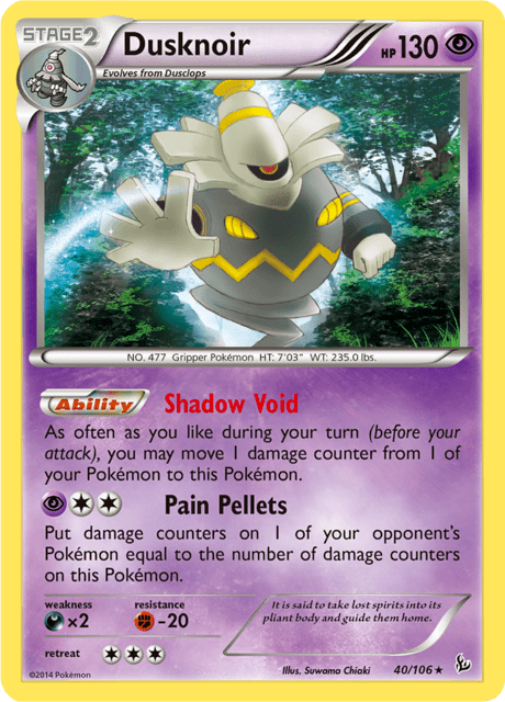 Dusknoir Flashfire